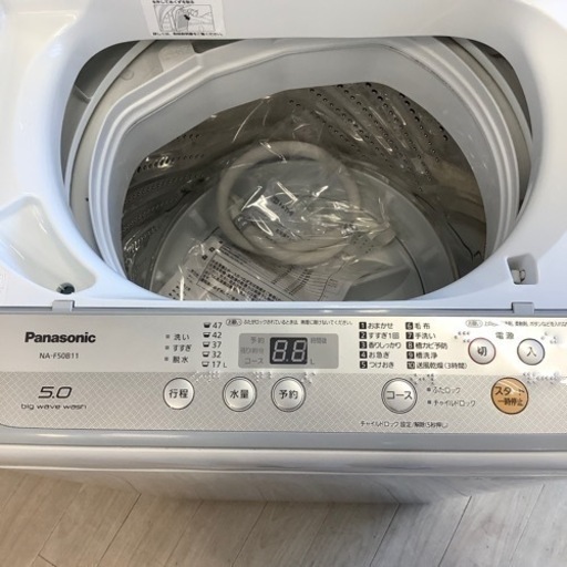 【大阪・兵庫限定★送料、設置０円★】Panasonic2018年製全自動洗濯機✨