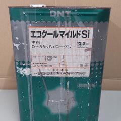 塗料　外壁用　グレー　約4キロ　プレハブ　コンテナ　倉庫