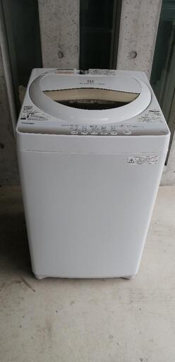 【配達無料】[2015年製]全自動洗濯機　東芝　5kg  AW-5G2