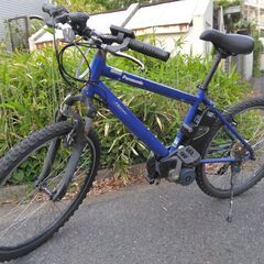 パナソニック　電動自転車です。　ハリヤ　外装６段ギア付きです。