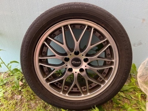 さらに値下げします 17インチ7j ホイール タイヤ付き 4本セット