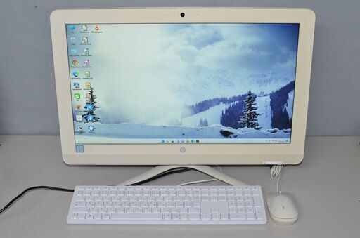 中古良品 一体型パソコン HP 22-b030jp Windows11 core i3-6100U 大容量HDD1TB メモリー4GB 無線 DVDマルチ webカメラ内蔵