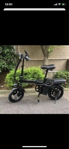 めちゃ速　フル電動自転車　アクセル付