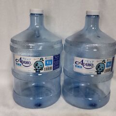 RO水　アピュア　専用小ボトル（１ガロン）２本