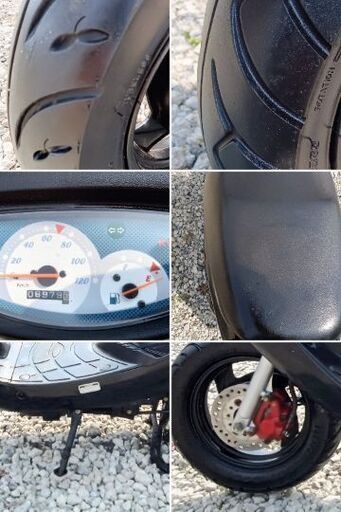 優れたエンジン。 非常に速いバイク。 キムコ（スーナー100Z）。 バッテリーは新品です。 フロントタイヤほぼ新品です。 フロントディスクブレーキ。 サイドスタンド付き。キャブレターO/h済み .6979キロ。 優れたエンジン。 非常に速いバイク。 キムコ（スーナー100Z