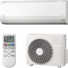HITACHI ルームエアコン 白くまくん 8畳用 RAS-AJ25M 標準工事料金込で 
