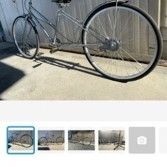 改造自転車　ロングスイングアーム塗装剥離