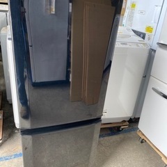 MITSUBISHI 2ドア冷蔵庫 MR-P15E-B1 2020年製 146 L●E034M531