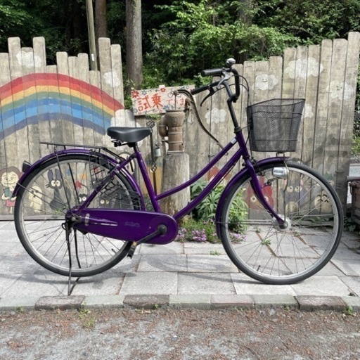 【3330】シティ　26インチ　前タイヤ新品　7,200円（防犯・税込）