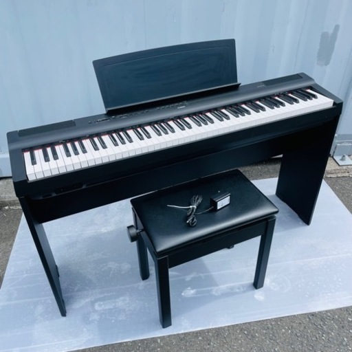 激安　2019年製　YAMAHA 電子ピアノ p-125b ペダルユニット付