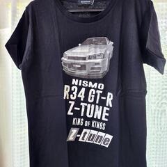 【値下げしました！】「ニスモR34GT-R」プリントTシャツＭサイズ①