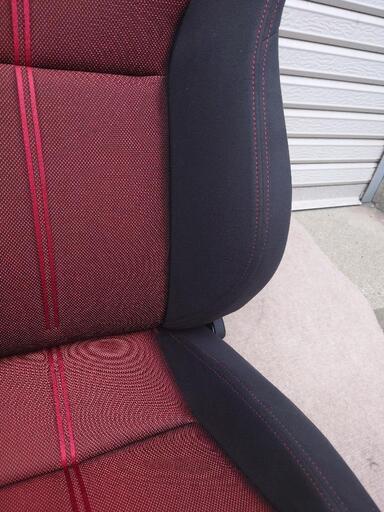 RECARO レカロ正規品 Sportster GK100H（右側座席） / Cross Sportster GK100H （左側座席） ブラック×レッド