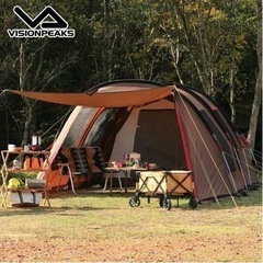 VISIONPEAKS クアトロアーチ2ルームテント