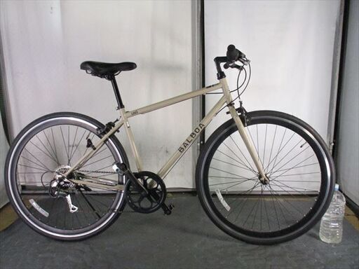 C715★16800円★整備済み スポーツ中古自転車 BAL　BOA　ライトベージュ　6段変速【クロスバイク】