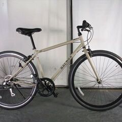 C715☆16800円☆整備済み スポーツ中古自転車 BAL BOA ライトベージュ 6段