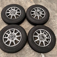 DUNLOP ENASAVE タイヤーホイール4本セット‼️バリ山❗️