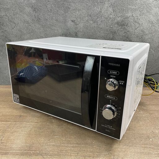 4/30終 東芝/TOSHIBA 電子レンジ ER-SM17 白 ホワイト 2019年製 菊倉NS