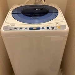 【お譲り先決定】パナソニック：洗濯機(中古)