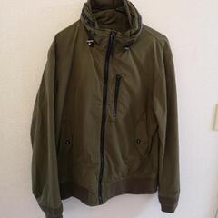 BEAMS MA-1 カーキ 中古