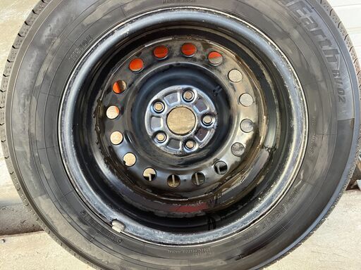 トヨタ純正195/65R15　鉄チン　80系ノア/ヴォクシーホイールキャップ付き