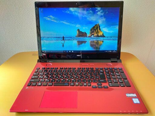 NEC LaVie i3 6100U /4GB/SSD 256 未使用/クリスタルRED