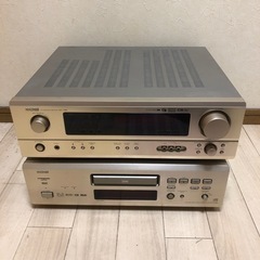 DENON アンプとプレーヤー