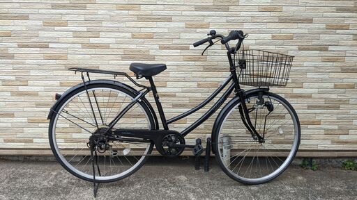 中古自転車 6段変速 27インチ （LEDライト） 軽整備済み 安い 防犯登録 町田市 麻生区 神奈川 099ky