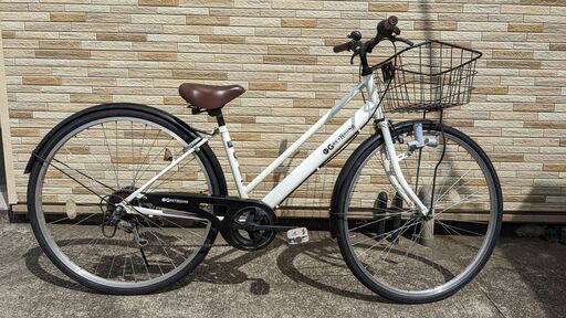 中古自転車 6段変速 27インチ （ノーマルライト） 軽整備済み 安い 防犯登録 町田市 麻生区 神奈川 100ky