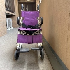 【美品】介助用車椅子 歩行車いす