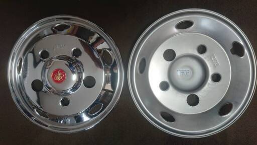 新品　トヨタコースター用17.5×6.00ステンレスホイールライナー