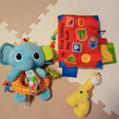 【無料/お話中】赤ちゃん　布製おもちゃ　３個
