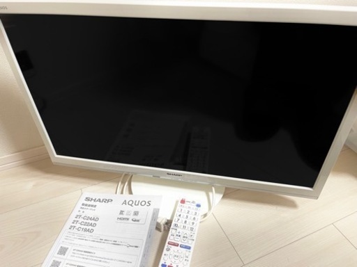 テレビ　SHARP AQUOS 24V(インチ)