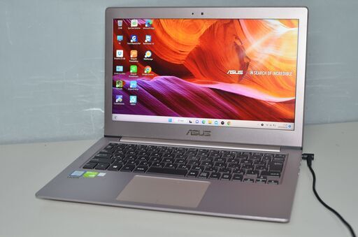 良品ノートパソコン ASUS ZenBook UX303UB/13.3型/Core i5-6200U/メモリ8GB/128GB SSD/Windows 11/WEBカメラ内蔵
