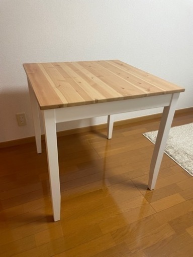 IKEA ダイニングテーブル　レールハムン LERHAMN LERHAMN レールハムン ダイニングテーブル IKEA IKEAのLERHAMN