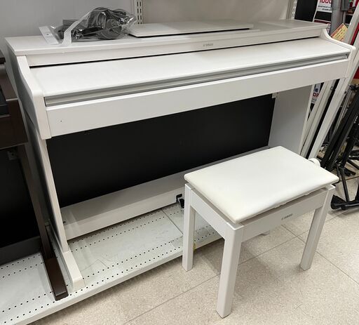 YAMAHA/ヤマハ 電子ピアノ ARIUS アリウス 88鍵 YDP-163WH 2017年製 ヘッドホン・イス付 【ユーズドユーズ名古屋天白店】J2527