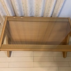 木製　ローテーブル