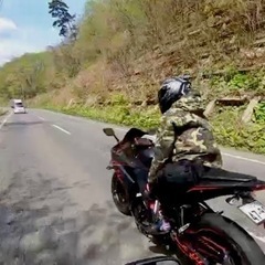 バイクツーリングしたいです〜