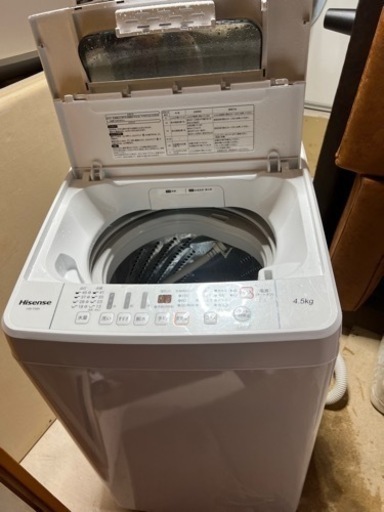 #33 HISENSE洗濯機2016年式☆☆☆配送、設置料無料