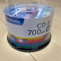 新品未使用CD-R 700MB 50枚 プリンタブル 48倍速