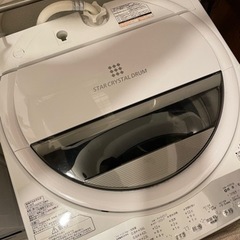 TOSHIBA 東芝　洗濯機　7キロ　給水ホース糸屑フィルター付き