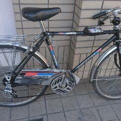 ★★★昭和レトロ 当時モノ【ジュニアスポーツ 外装６段変速】デコチャリ レストアベース ★★★