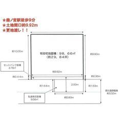 🟣仲介手数料：無料🟣 【森ノ宮駅 徒歩9分】売土地●更地『B012』の画像