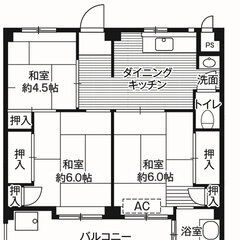 【初期費用格安物件】敷金・礼金・手数料が0円！ビレッジハウス栗ヶ沢4号棟 (205号室) - 松戸市