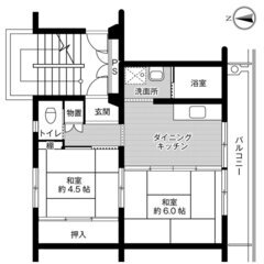 ◆敷金・礼金が無料！◆ビレッジハウス生守第二1号棟 (106号室)