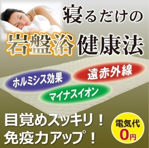 【未使用・新品】ホルミシス敷きパット「アンジェリカ」