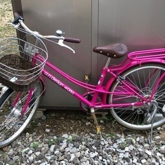 24インチ  女の子  自転車  ピンク