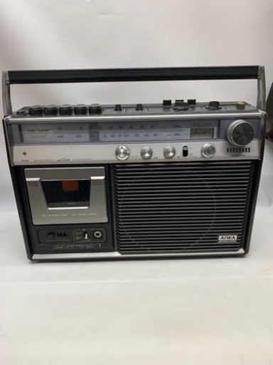 【ジャンク】AIWA アイワ TPR -414 ラジオカセットレコーダー ラジカセ　昭和 レトロ
