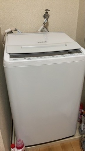 日立洗濯機　8.0kg  2020年製（5／23引取り）