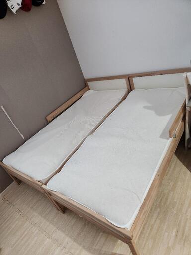 IKEA　SNIGLAR スニーグラル すのこベッド　マット付き　2個セット