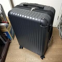 スーツケース 拡張 約65 - 72L キャリーケース ファスナ...